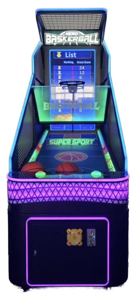Hero Basketball met groot scherm super cool