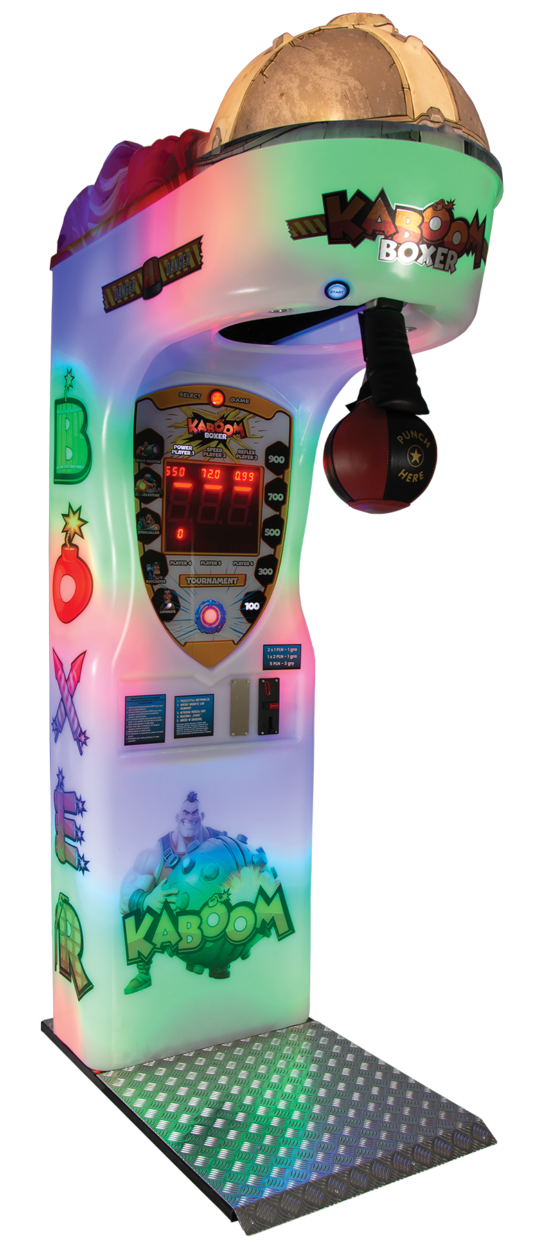 Boxer Kaboom (top lid & LED body)