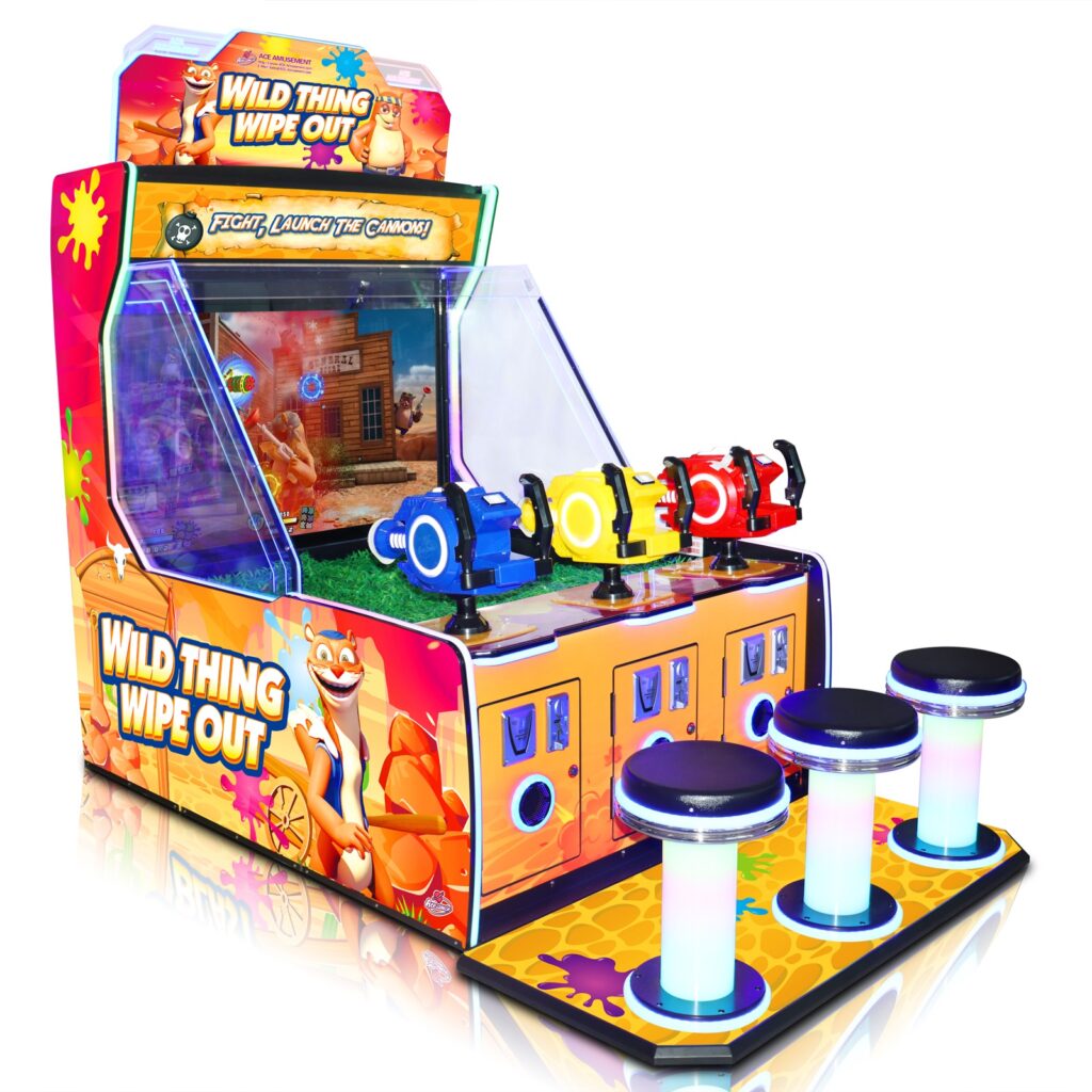 Wild Thing Wipe-Out (3 spelers, waterschieten)