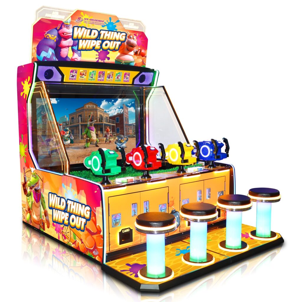 Wild Thing Wipe-Out (4 spelers, waterschieten)