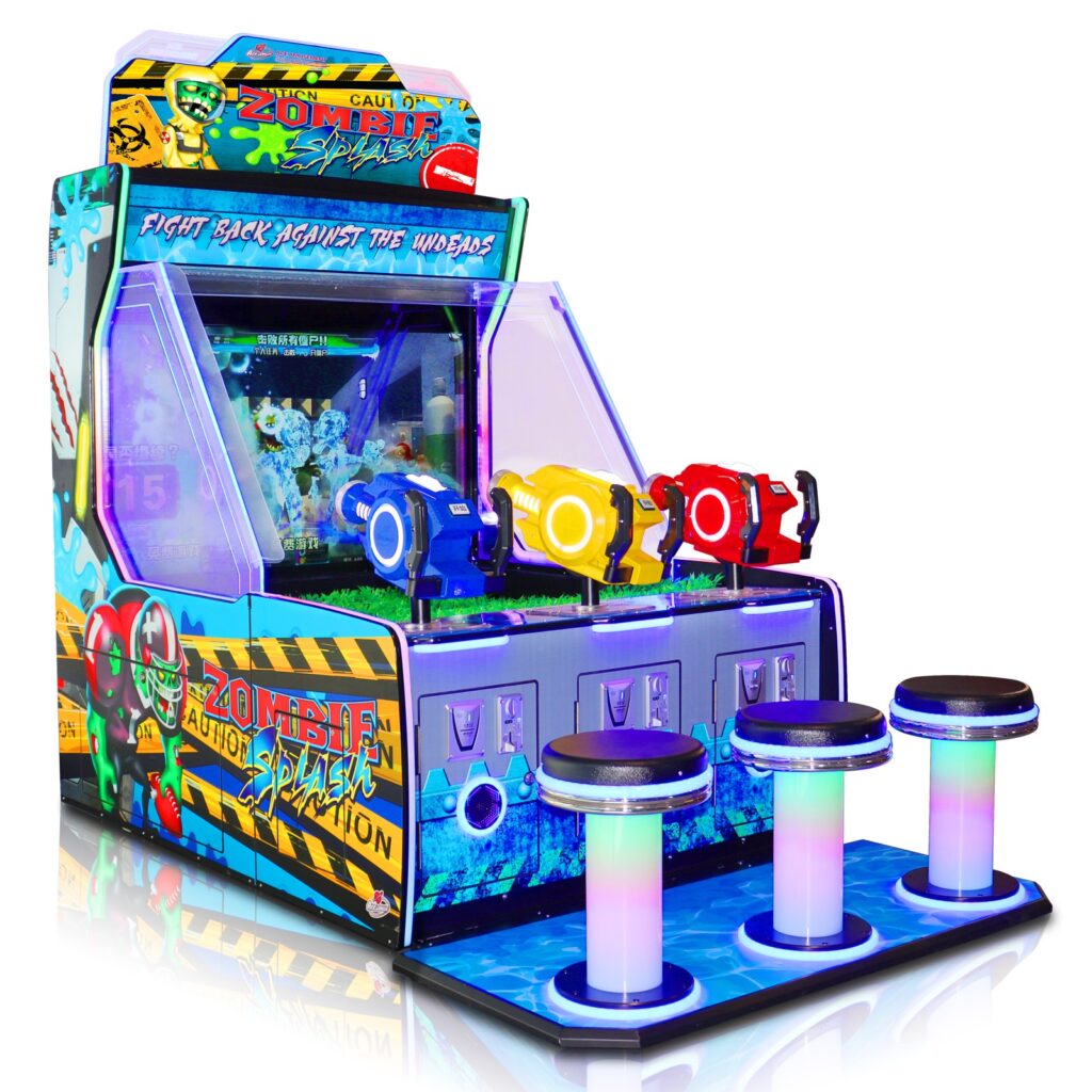 Zombie Splash (3 spelers, waterschieten)